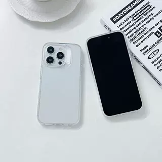 厂家直销2.0高透简约保护套TPU透明保护壳抗黄苹果手机壳