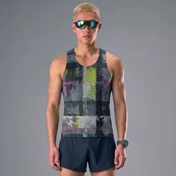 2026 New Model 5A Antibacterial Quick-Dry Men's Vest, Mesh Breathable Sweat-Wicking Basketball Sports Sleeveless Fitness Summer Thin Version