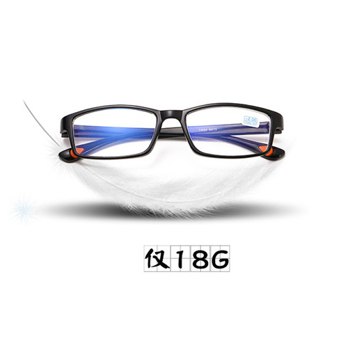 Lightweight TR90 myopia glasses, running around in the street, folding and breaking without breaking, finished myopia glasses 8015