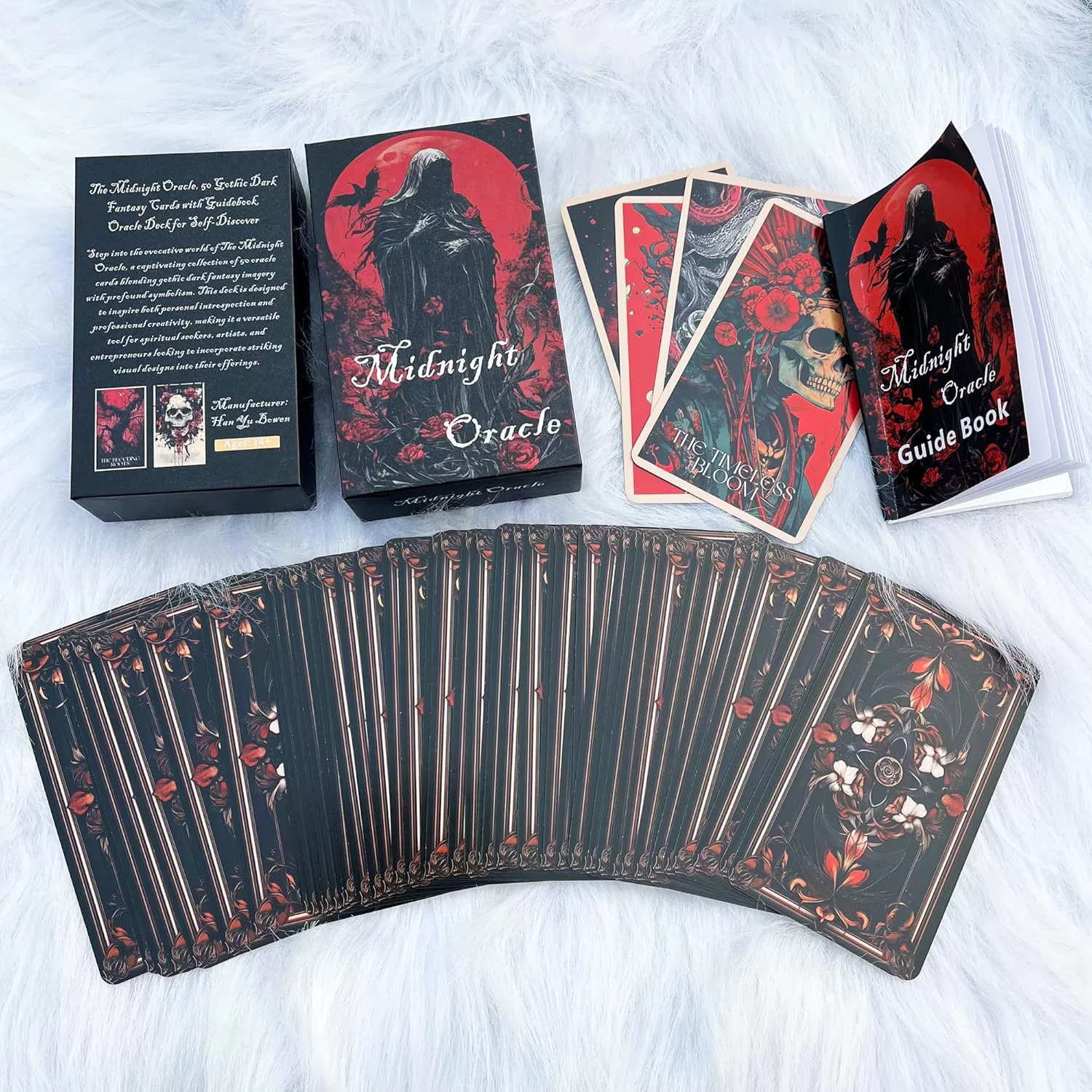 [跨境英文版 Tarot 塔罗牌 oracle 午夜神谕Midnight Oracle Cards]