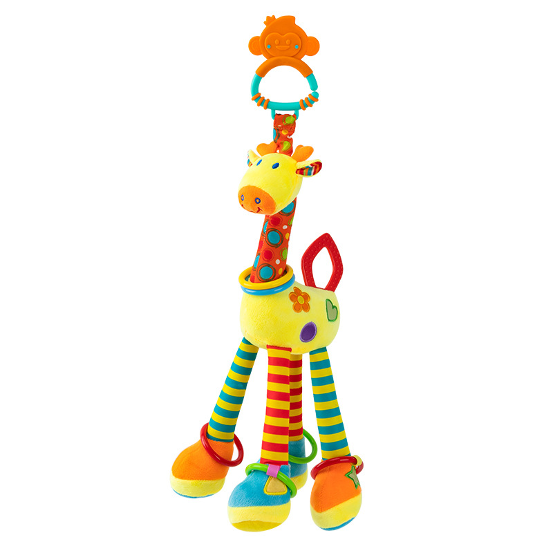 Juguete Colgante con Sonajero de Peluche Interactivo para Cuna y Cochecito image 6