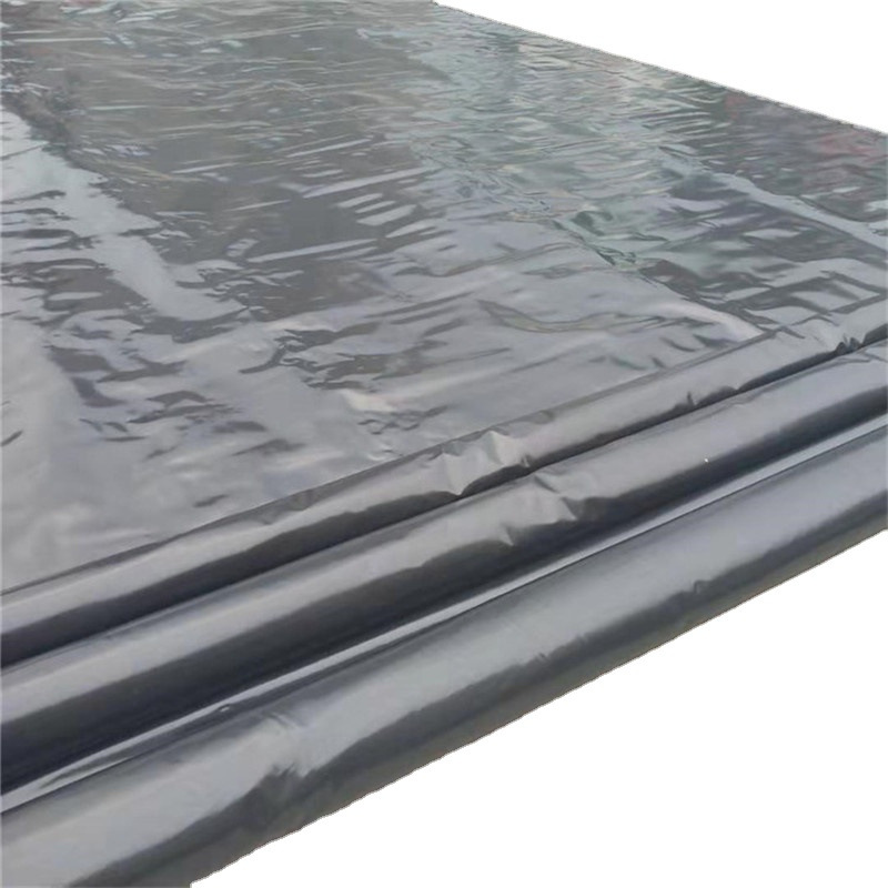 HDPE土工膜鱼塘虾池衬垫填埋场庭院水池户外游泳池建房地基防水膜