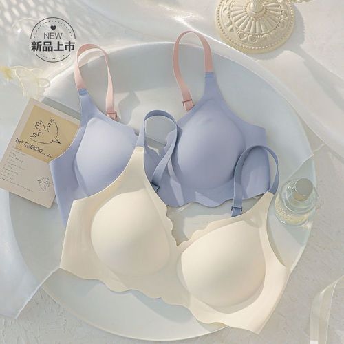 New style large bust to small bust underwear for women, summer thin push-up bra with side support to prevent sagging, 