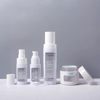 双层PET塑料护肤品套装瓶 粉底液精华乳分装瓶 120ml爽肤水包装瓶