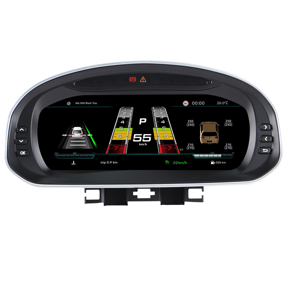 Suitable for Volkswagen Jetta 2013-2019 models 10.25inch Full LCD instrument panel modified with digital display screen
