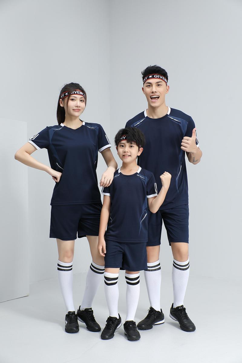 Trajes de bádminton para padres e hijos ropa familiar entrenamiento deportivo juego de carrera se puede imprimir logotipo para niños y niñas adultos
