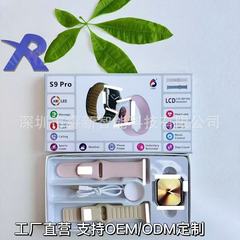 クロスボーダー新しい S9Pro スマートウォッチ HiwatchProAPP Bluetooth 通話メッセージリマインダースポーツダブルストラップ