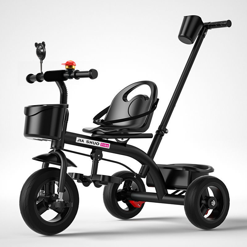 Nuevo triciclo para niños, cochecito, bicicleta, cochecito de tres ruedas para bebés de gran tamaño.