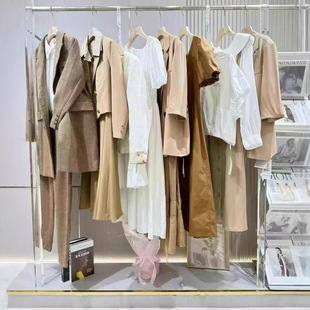 Shanghai Brand Discount Women's Clothing Wholesale Counter Final Sale Miscellaneous Items Clearance Clothes Live Broadcast Physical First-Hand Supply