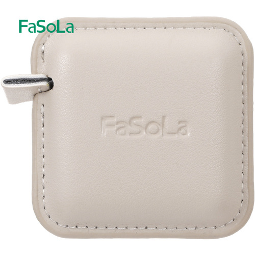 FaSoLa Cute Portable PU Clothes Ruler Measure Bust Hips Waist Soft Ruler Tape Measure Wholesale