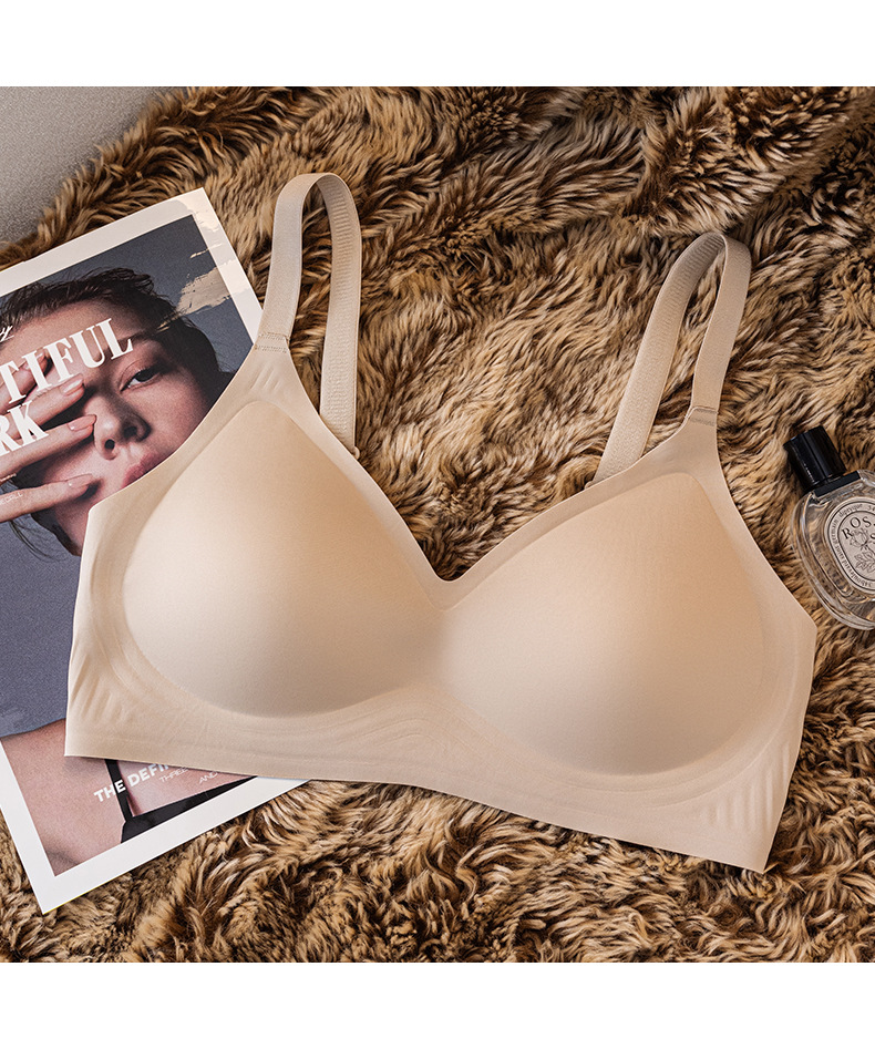 Venta directa de fábrica comercio electrónico transfronterizo Sudeste de Asia Vietnam Tailandia damas sin costuras sujetador de recogida lateral cómodo