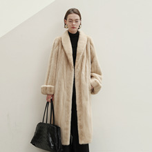 方泰 挚爱貂 紫标真貂皮大衣女整小母貂抽刀年轻时尚2025新长款