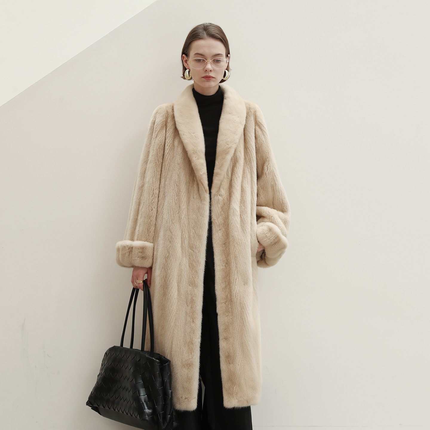 方泰 挚爱貂 紫标真貂皮大衣女整小母貂抽刀年轻时尚2025新长款