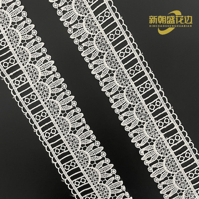 厂家现货批发精致水溶花边宽7cm窗帘沙发垫花边配件家纺辅料接缝|ms