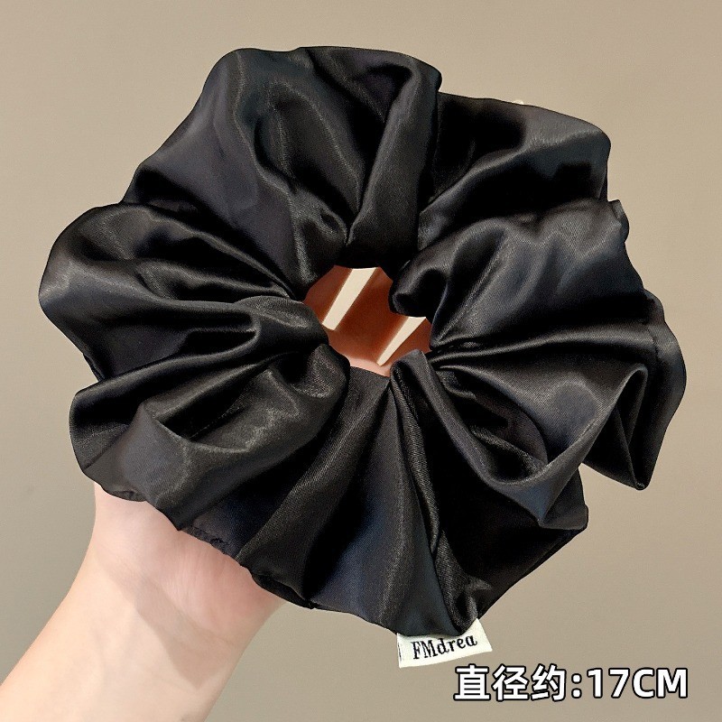 简约珍珠大肠发圈头绳2025新款橡皮筋女扎头发优雅皮套高颜值发圈|undefined