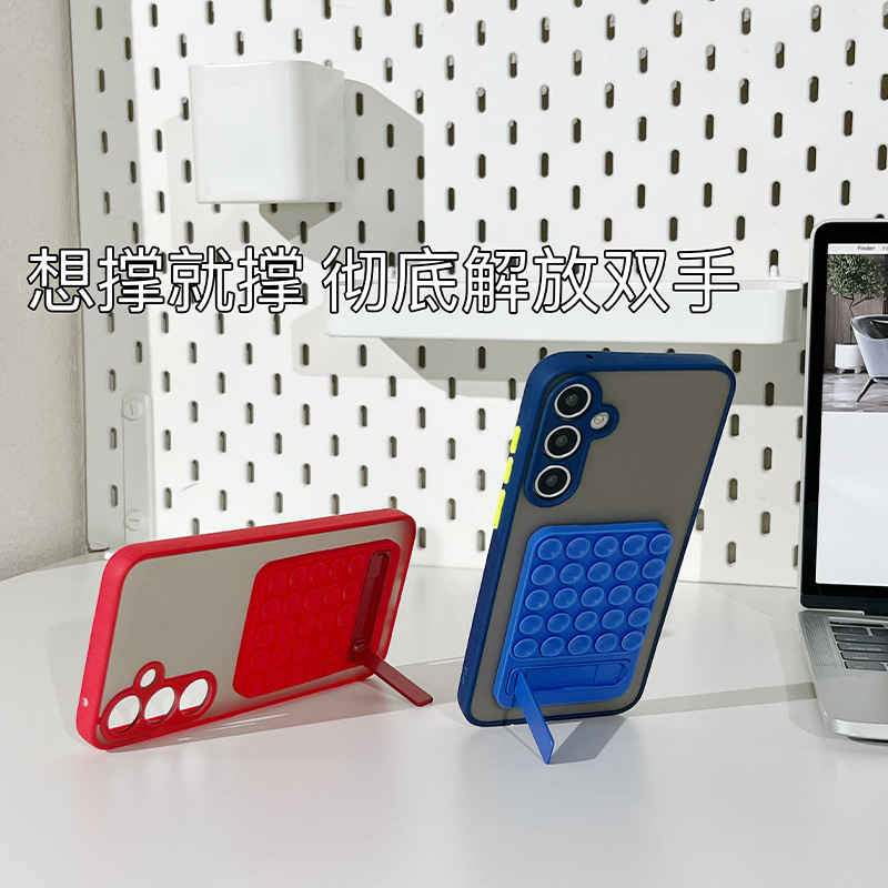 新しいシリコーン吸盤タイプ Selfie 強力な粘着電話ホルダー強力で安定したポータブル携帯電話自己粘着ホルダー|undefined