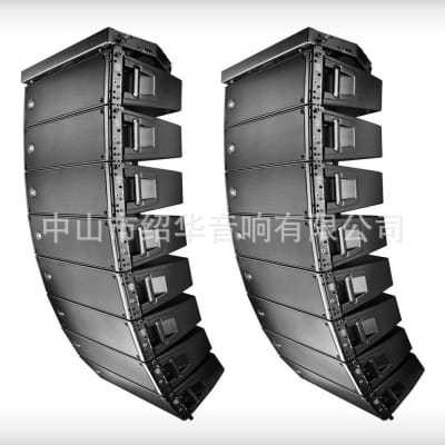 Sistema de sonido de doble matriz lineal de 12 pulgadas para escenario al aire libre