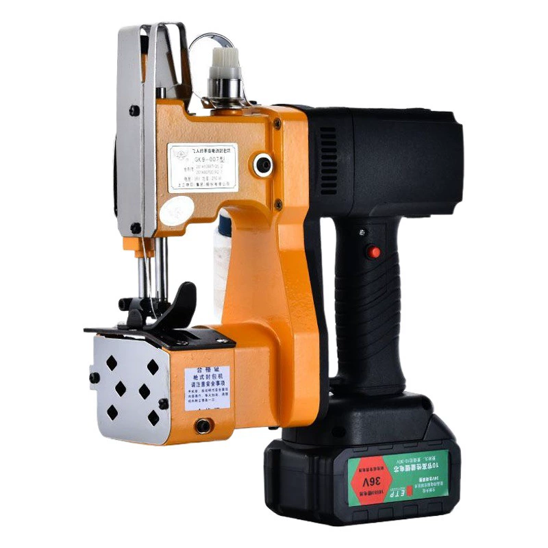 Бренд Flying Man GK9-007 Встроенная портативная запайочная машина с беспроводной зарядкой типа машина для запайки тканых пакетов