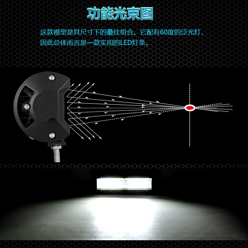 LED подсветка, уличный фонарь, прямоугольный светильник, рабочие огни, новая коллекция, 9 дюймов, 270Вт