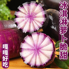 冰淇淋萝卜冰糖心水果萝卜新鲜潍坊甜脆型水果生吃胡萝卜