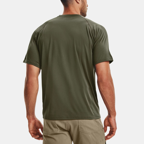 Men's Loose Round Neck Sports T-shirt for Summer, Breathable and Elastic Running Training Fitness Short Sleeve Quick Dry Top