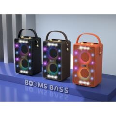 BOOMS BASS M4204 Bluetooth スピーカーカードポータブルハイパワー屋外サブウーファーワイヤレスポータブルカラオケ