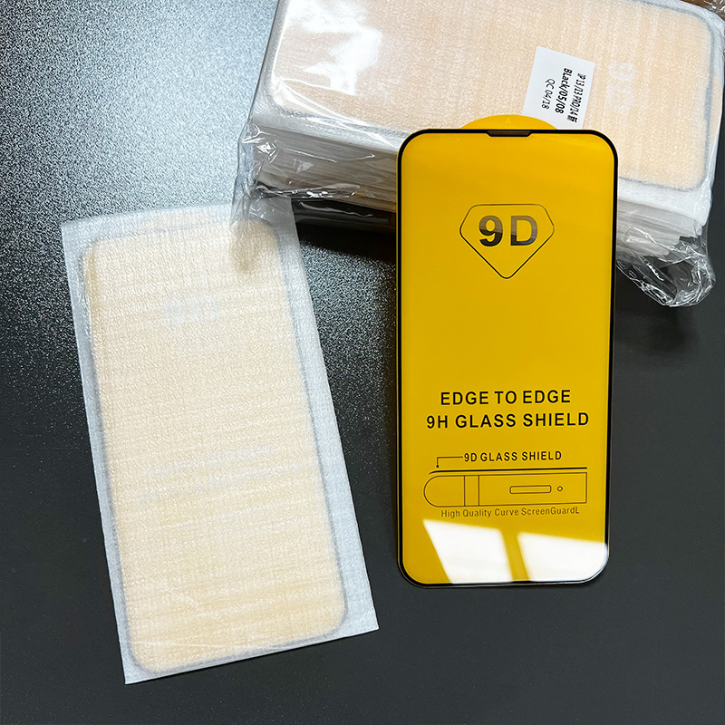 Adecuado para iphone15promax teléfono móvil película templada 9d pantalla de seda 13 Apple 14 Pantalla Completa HD 12 película al por mayor