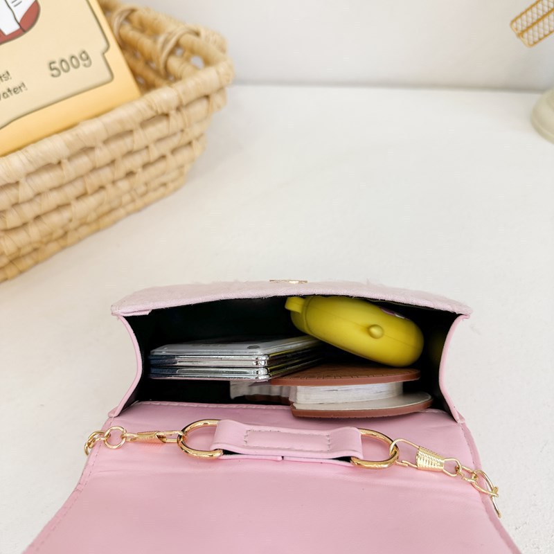 Nuevo bolso infantil súper lindo, niña pequeña, bolsa de perlas, chica encantadora, princesa encantadora, viento de encaje