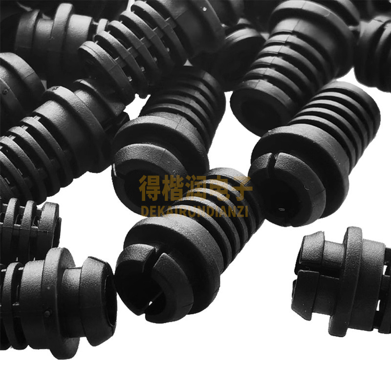 电源线尾巴线卡6mm短体21长新模网尾尾卡档仪器SR护套卡脖