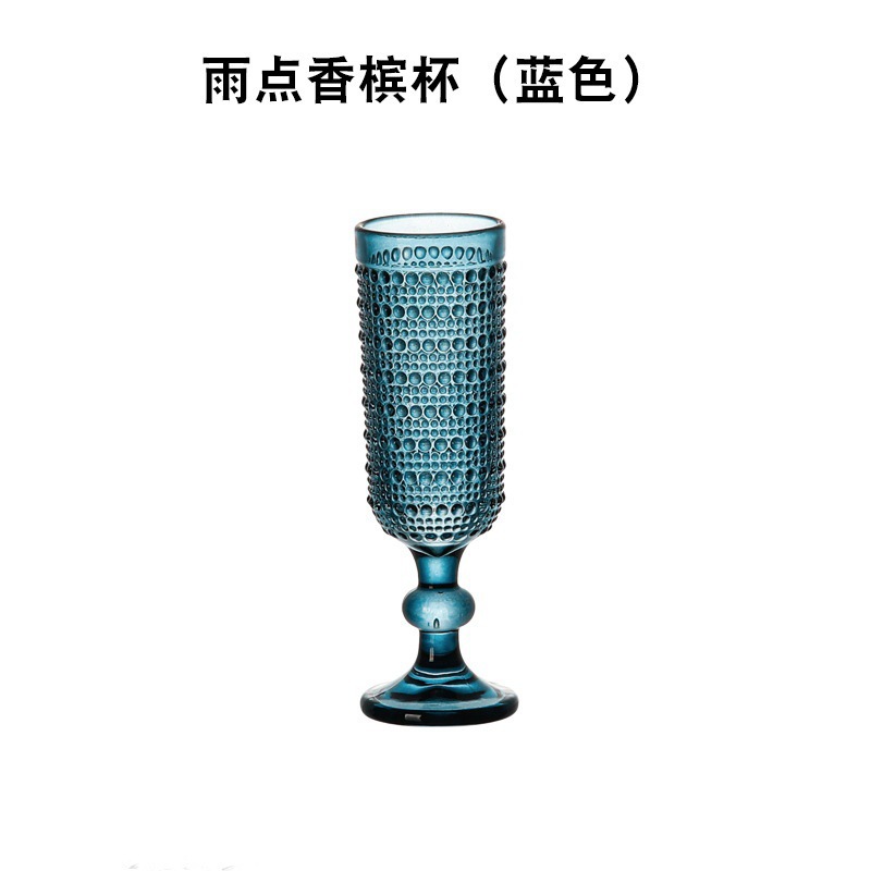Taza de champán Blue Rain