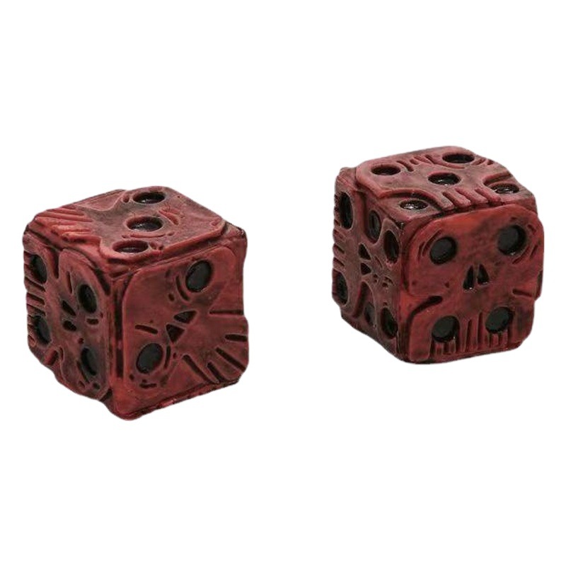 Nuevo Cráneo Rojo juego de dados novela juguetes ocio Creativo Festival del partido divertido carnaval Europa y América caliente