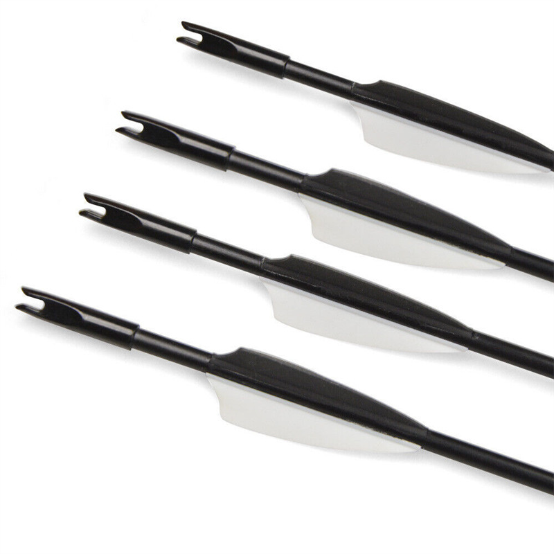 Manufacturer's Cross-Border 6mm Fiberglass Arrows for Beginners, Outer Diameter 6mm, Outdoor Recurve Bow Hunting Arrows, Fiberglass