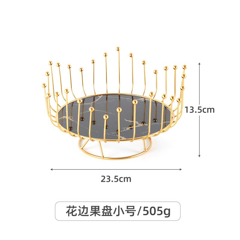 Nórdico plato de fruta Placa de exhibición de vidrio simple sala de estar mesa de café hogar pastel creativo postre merienda plato