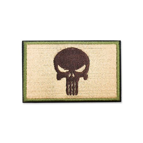 Foreign trade flag embroidered cloth armband cross-border skull punisher Gadsden flag embroidered patch