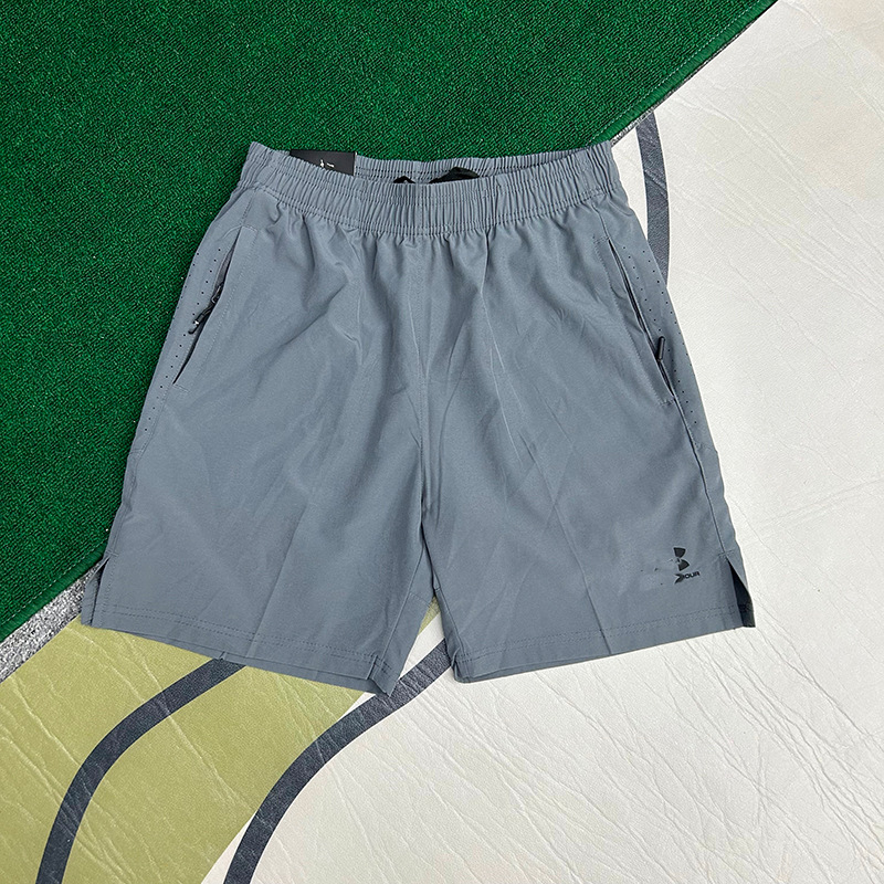 Nuevos pantalones cortos deportivos de hielo, entrenamiento de verano, carrera, atletismo, acondicionamiento físico relajado, ventilación, secado rápido, pantalones casuales para hombres