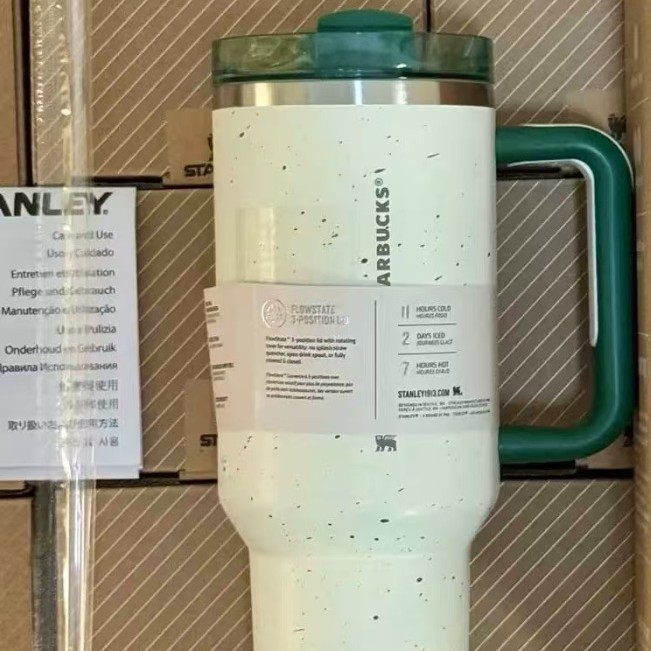 新品跨境史丹利stanley40oz手柄车载汽车冰霸保温杯渐变联名款|undefined