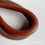 棕黑色卡扣式30mm硅胶圆条