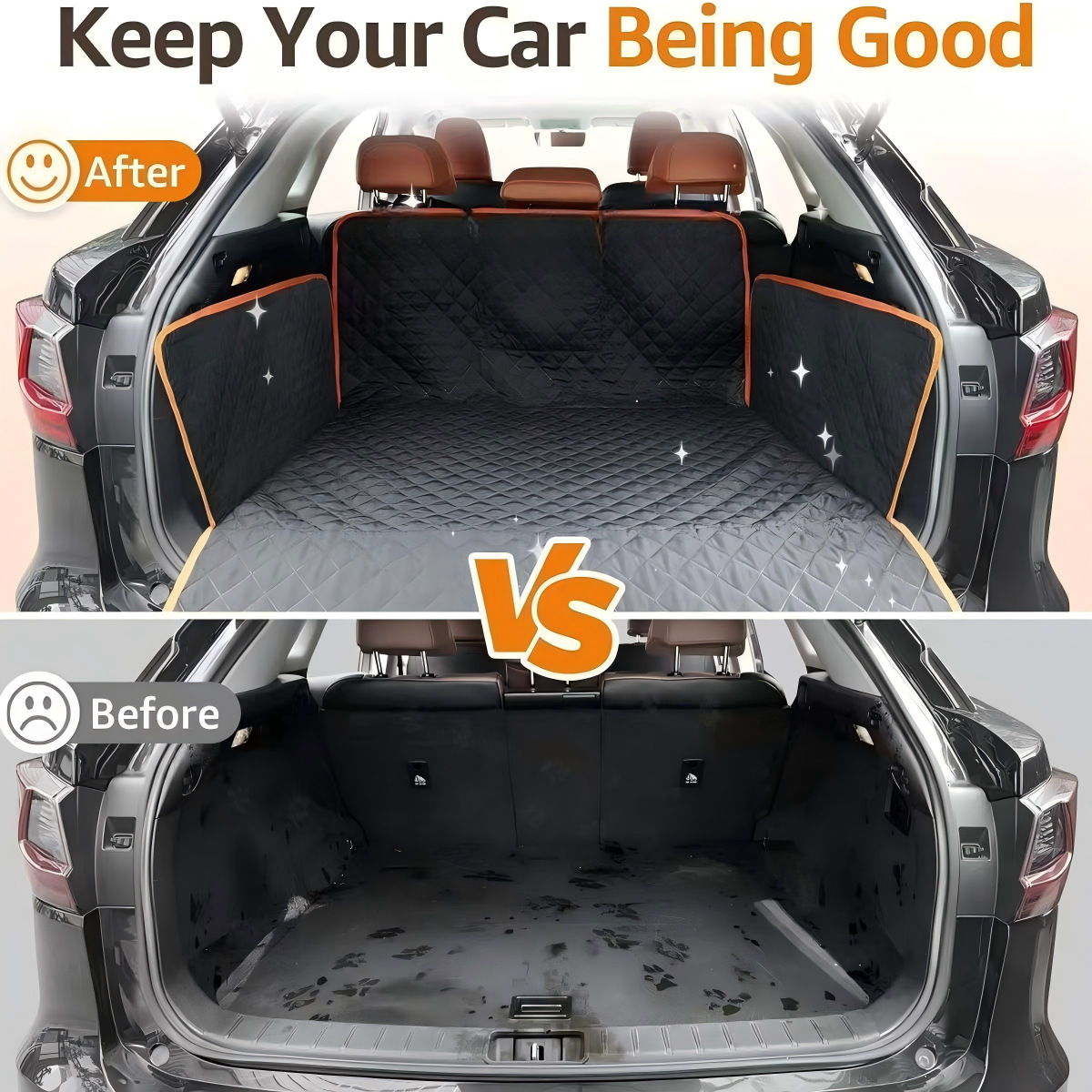 Car Pet Mat, Trunk Mat, New Waterproof and Dirt-Proof Multifunctional Pet Travel Protection Mat, Car Pet Mat