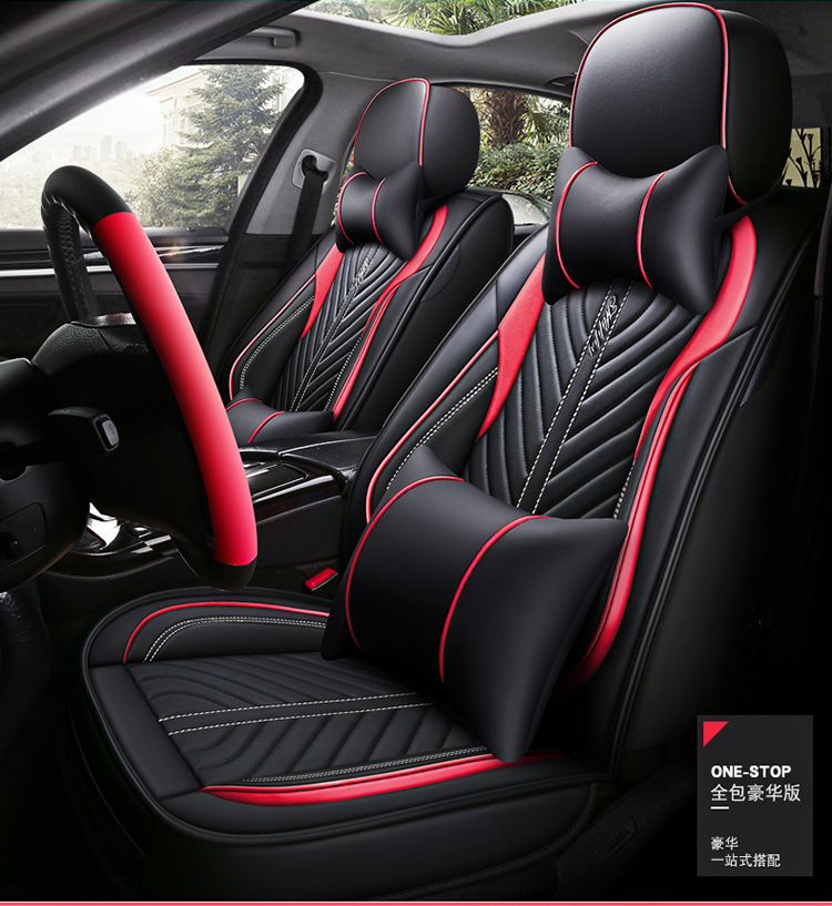 2020 New All-Inclusive Full Leather Cartoon Four-Season Universal Car Seat Cushion Great Wall Gun Haval Big Dog H6M4 Seat Cover