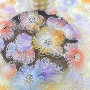 满幅大花渐变立体绣花