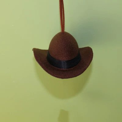 Hanging Rope Cross-Border Amazon, Car hanging - cowboy-hat-pendant-brown