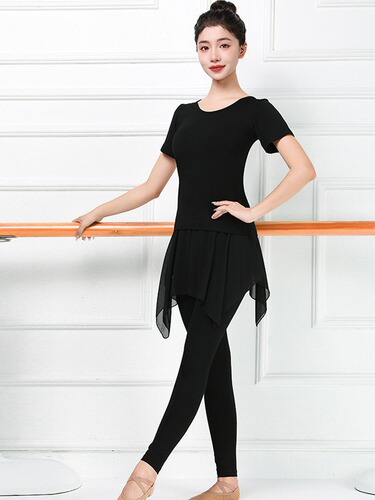 Dance practice suit for women, adult professional figure pants, student art exam etiquette training suit, modern dance top