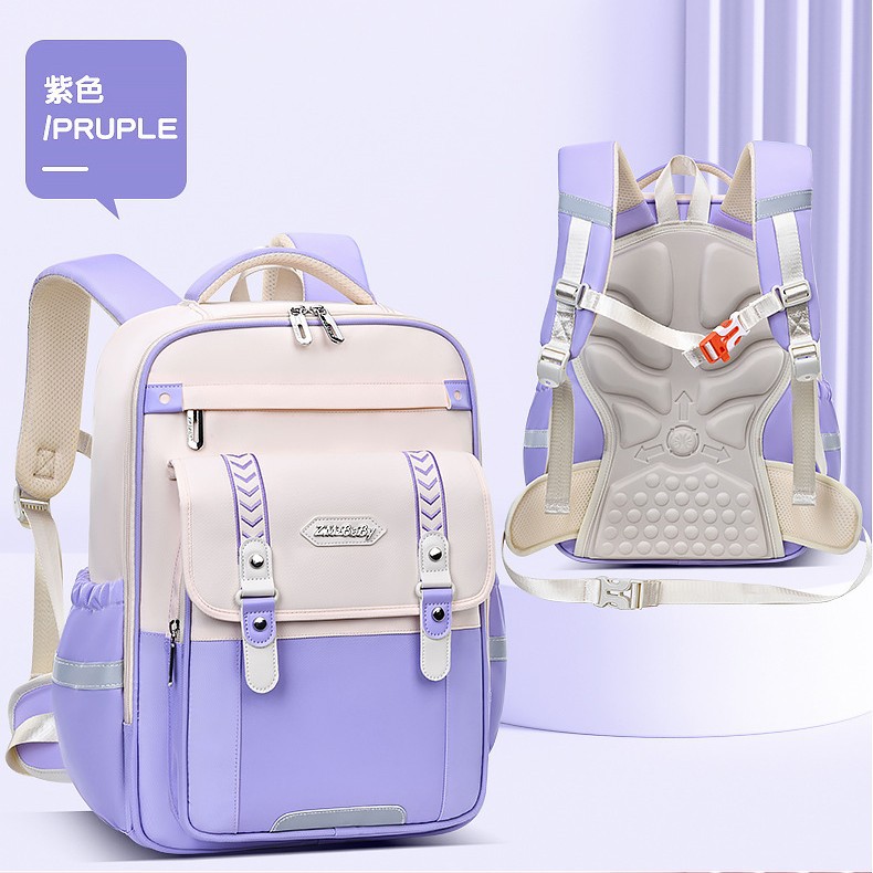 Nueva mochila escolar de Sesame Baby para estudiantes de primaria, mochila infantil de gran capacidad para niños y niñas de 1.º a 3.er grado, mochila ligera e informal