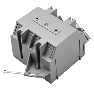 American standard two plastic junction box power socket box for GFCI duplex socket wall plug