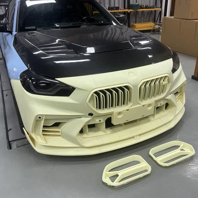 Fiber Kit Front Lip Grille – Bumper