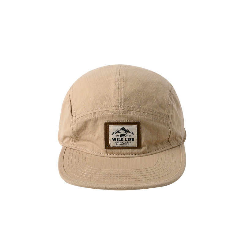 American flat brimmed hip-hop women, Korean version, fashionable, street versatile, couple, five piece top, trendy_voghion.com