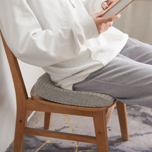 Muji slow rebound cushion, good product, hip cushion, thickened office cushion, chair cushion, memory foam live broadcast
