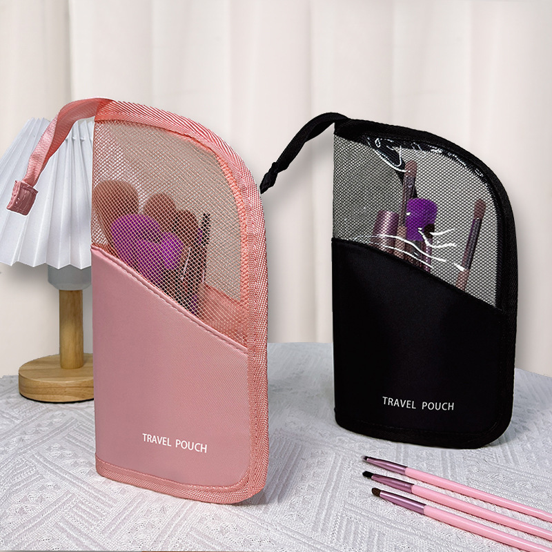 化粧品収納バッグ、アイブロウペンシルバッグ、洗面用具バッグ、大容量化粧バッグ、ポータブル収納バッグ、ハンドバッグ、携帯用|undefined
