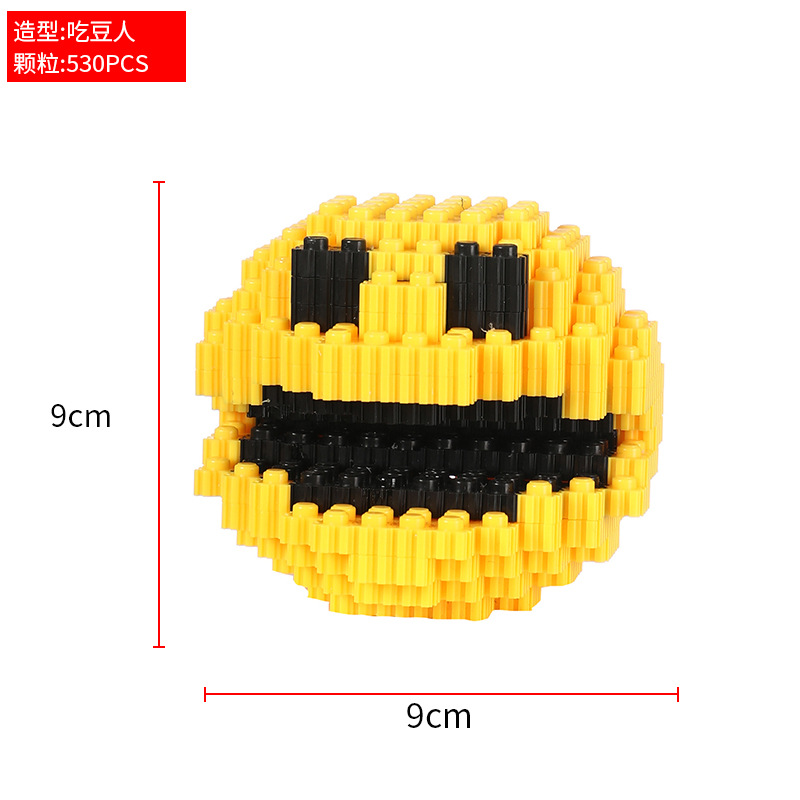 Compatible con Lego caja pequeña bloques de construcción partículas niños y niñas ensambladas serie pequeñas partículas de elevación juguetes fábrica al por mayor