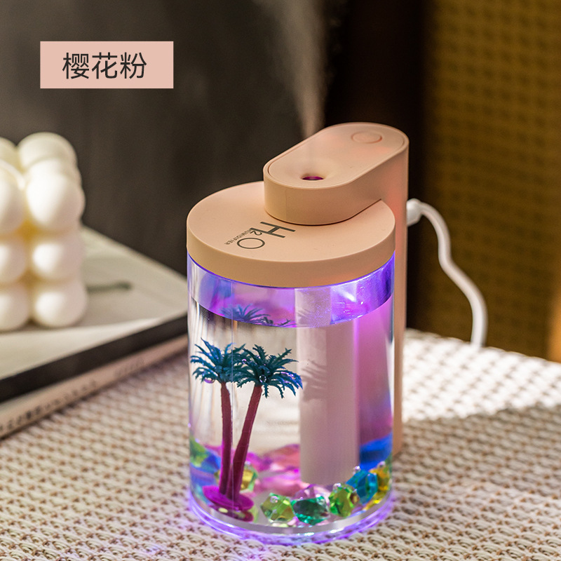 USB迷你水之恋微景观加湿器家用大雾量静音雾化器私模厂|undefined